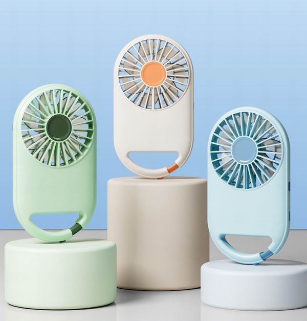 USB户外登山扣手持风扇Climbing button fan